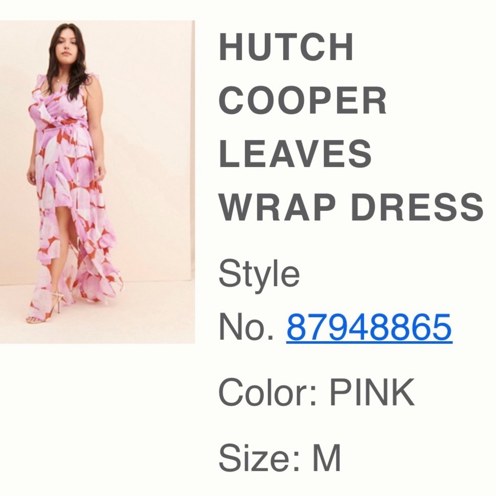 Free People Pink & Red Abstract Tiered Maxi Dress